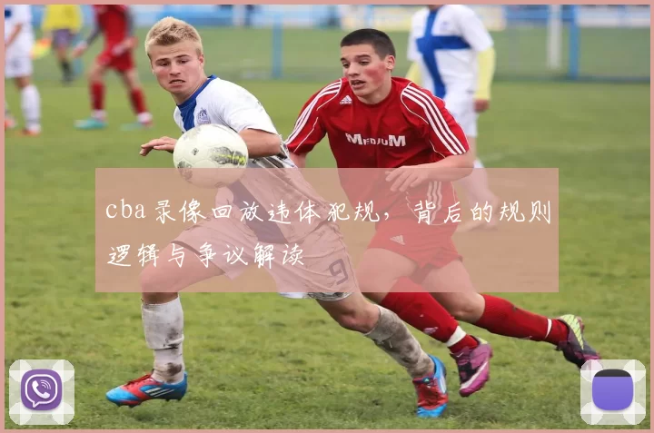 cba录像回放违体犯规，背后的规则逻辑与争议解读